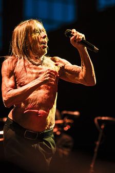 Iggy Pop performing live at the Alexandra Palace, London, 28 May 2025. Creator: Annapaola Marchesani