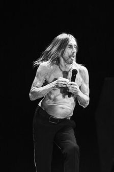 Iggy Pop performing live at the Alexandra Palace, London, 28 May 2025. Creator: Annapaola Marchesani
