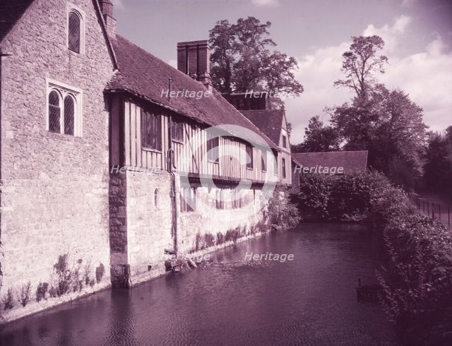 Ightham Moat, south side, Kent, c1955.  Creator: Arthur Charles Kirby Ware.