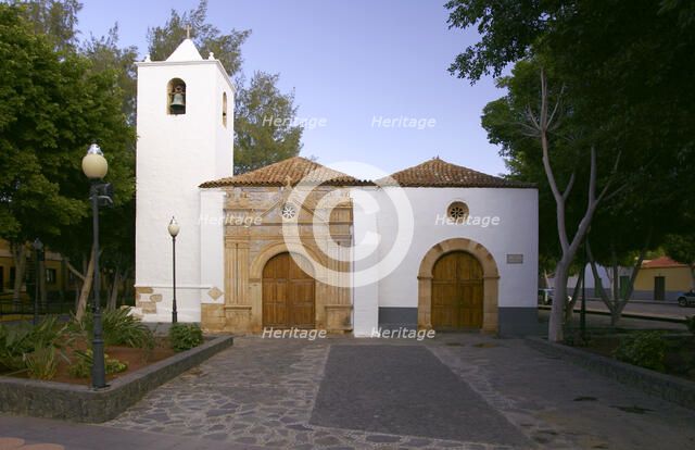 Iglesia de Nuestra Senora de la Regla, Pajara, Fuerteventura, Canary Islands.