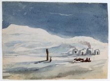 Igloos and Eskimos 1820-1876. Artist: George Sand