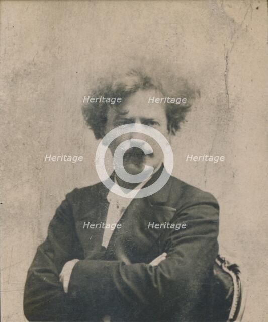 'Ignacy Jan Paderewski', (1860-1941), Polish pianist and composer, 1894-1907. Artist: Unknown.