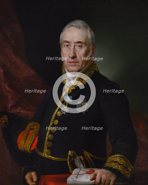 Ignacio Gutiérrez Solana, Overseer of the Royal Stables, c1823.  Creator: Vicente Lopez y Portana.