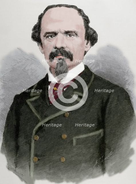 Ignacio Mariscal, Mexican writer, diplomat and politician, 1880.  Creator: Arturo Carretero y Sánchez.