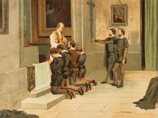 Ignatius of Loyola, (1491-1556), Spanish military, 1886. Creator: Unknown
