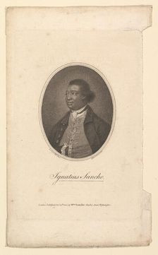 Ignatius Sancho, 1802. Creator: Francesco Bartolozzi