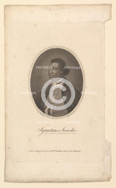 Ignatius Sancho, 1802. Creator: Francesco Bartolozzi.
