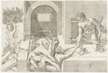Ignorance and Mercury, n.d. Creator: School of Andrea Mantegna