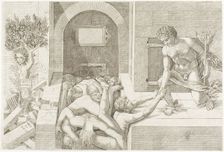 Ignorance and Mercury, n.d. Creator: School of Andrea Mantegna