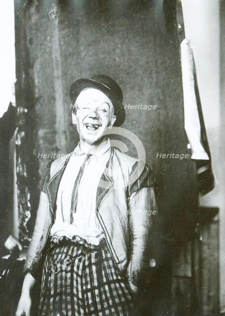 Igor Ilyinsky, Russian actor, 1924. Artist: Unknown