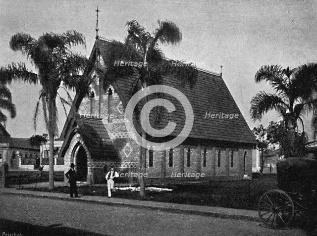 'Igreja dos Protestantes', (Protestant Church), 1895. Artist: Paulo Kowalsky.