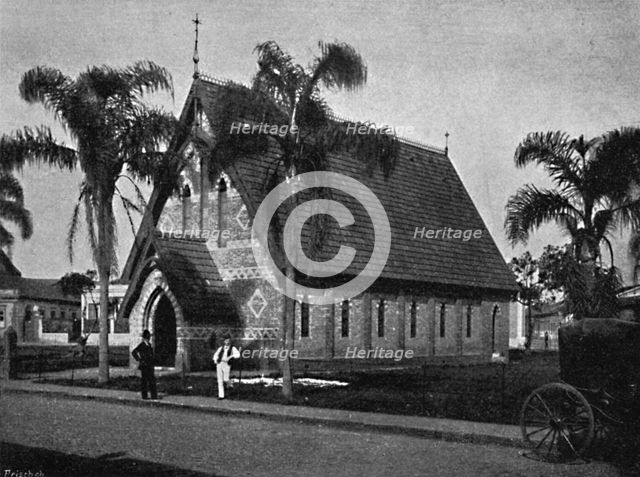 'Igreja dos Protestantes', (Protestant Church), 1895. Artist: Paulo Kowalsky.