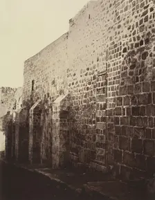 IIe Station. Jésus est chargé de sa croix. Cette Station est placée au bas de la ..., 1860 or later. Creator: Louis de Clercq