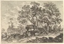 IIe. Vue de Fronville (2nd View of Fronville), 18th century. Creator: William Wynne Ryland