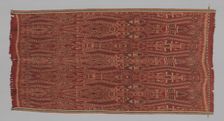 Ikat-dyed Blanket, Malaysia, 1875/1900. Creator: Unknown