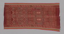 Ikat-dyed Blanket, Malaysia, 1875/1900. Creator: Unknown