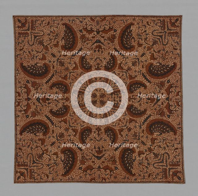 Iket (Headcloth), Java, 19th century. Creator: Unknown.