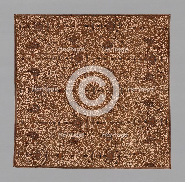 Iket (Headcloth), Java, 19th century. Creator: Unknown.