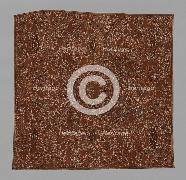 Iket (Headcloth), Java, 19th century. Creator: Unknown.