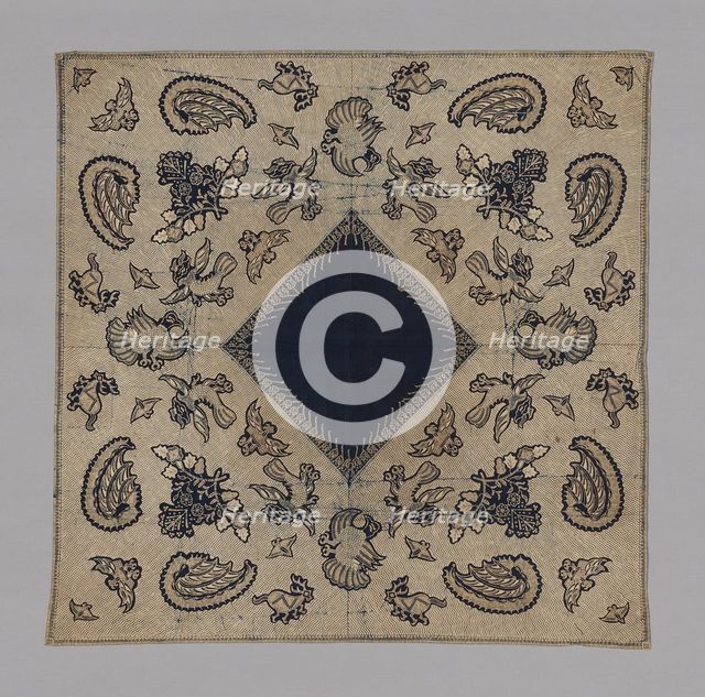 Iket (Headcloth), Java, 19th century. Creator: Unknown.