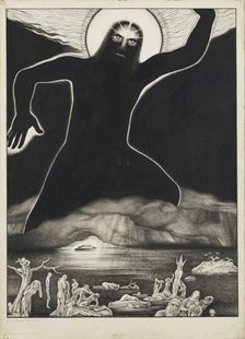 Il castigo di Dio (The Chastisement of God), 1934. Creator: Martini, Alberto (1876-1954)