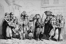 Il Ballo dell Orso 1815. Creator: Bartolomeo Pinelli