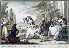 Il Ballo ('The Dance'), 1790. Artist: Giuseppe Piattoli