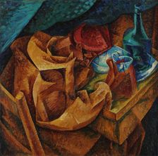 Il bevitore (The drinker), 1914. Creator: Boccioni; Umberto (1882-1916)