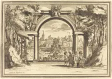 Il Greco in Troia: Plate 1. Creator: Arnold van Westerhout
