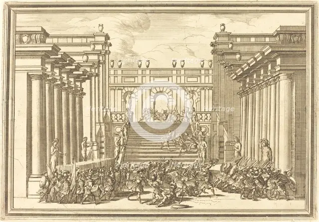 Il Greco in Troia: Plate 3. Creator: Arnold van Westerhout.