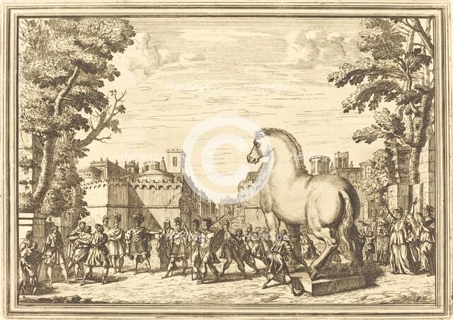 Il Greco in Troia: Plate 4. Creator: Arnold van Westerhout.