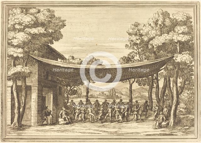Il Greco in Troia: Plate 5. Creator: Arnold van Westerhout.