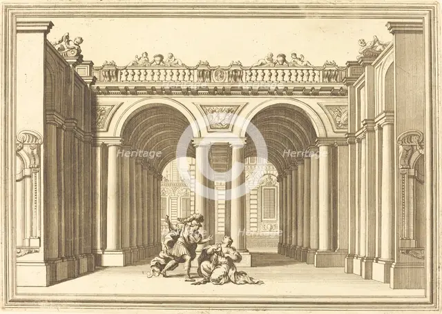 Il Greco in Troia: Plate 9. Creator: Arnold van Westerhout.
