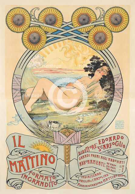 Il Mattino , 1896. Creator: Mataloni, Giovanni (1869-1944).