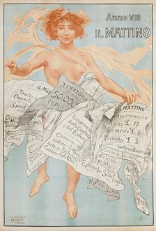 Il Mattino, 1900. Creator: Migliaro, Vincenzo (1858-1938)