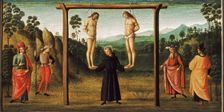 Il Miracolo degli impiccati (Predella of the Altarpiece of Saint Nicholas of Tolentino), 1500