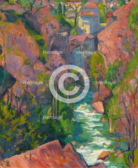 Il Mulino (The Mill), 1916. Creator: Giacometti, Giovanni (1868-1933).