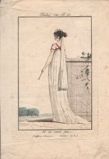 Il ne vient pas! (He's not coming!), 1800
