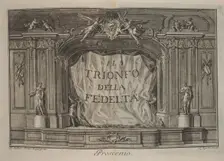 Il Trionfo della Fedeltá. Dramma Pastorale Per Musica Di E.T.P.A., 1754. Creators: Maria Antonia Walpurgis, Lorenzo Zucchi