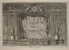 Il Trionfo della Fedeltá. Dramma Pastorale Per Musica Di E.T.P.A., 1754. Creators: Maria Antonia Walpurgis, Lorenzo Zucchi