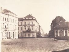 Il vient à Bruxelles, voit un appartement place du Cologne no. 7, 1854-56. Creator: Louis-Pierre-Théophile Dubois de Nehaut