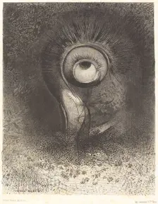 Il y eut peut-etre une vision premiere essayee dans la fleur (There was perhaps a first vision..., 1 Creator: Odilon Redon