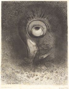 Il y eut peut-etre une vision premiere essayee dans la fleur (There was perhaps a first vision..., 1 Creator: Odilon Redon