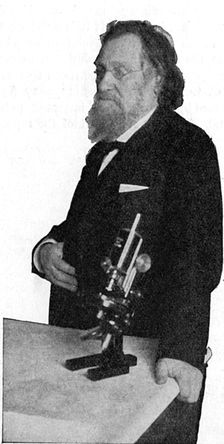 Ilya Ilich Mechnikov, Russian microbiologist. Creator: Unknown