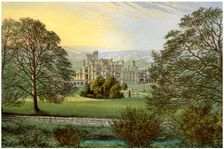 Ilam Hall, Staffordshire, home of the Hanbury family, c1880