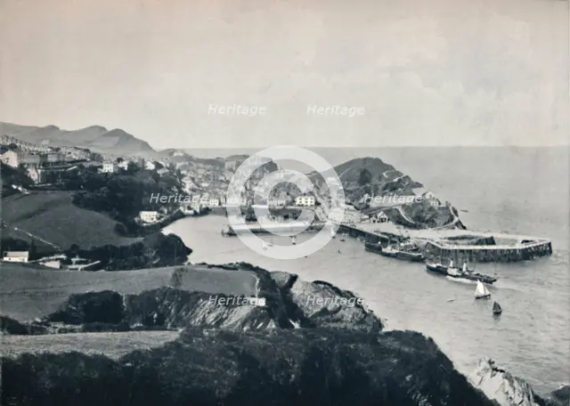 'Ilfracombe - Typical View, Showing Rugged Coast', 1895. Artist: Unknown.