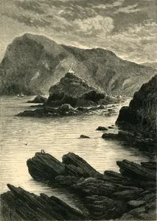 Ilfracombe - View from the Rocks at the Base of the Capstone 1898. Creator: Unknown