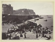 Ilfracombe, Wildersmouth from the Parade, 1860/94. Creator: Francis Bedford