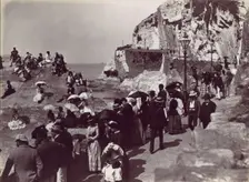 Ilfracombe, Capstone Parade, 1870s. Creator: Francis Bedford