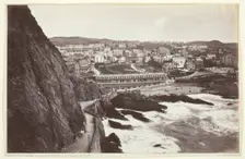 Ilfracombe, Capstone Parade and Wildersmouth, 1860/94. Creator: Francis Bedford